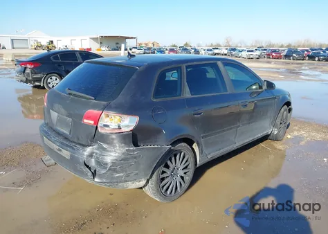 2008 Audi A3 2.0T from USA, damaged, VIN WAUNF78PX8A148819